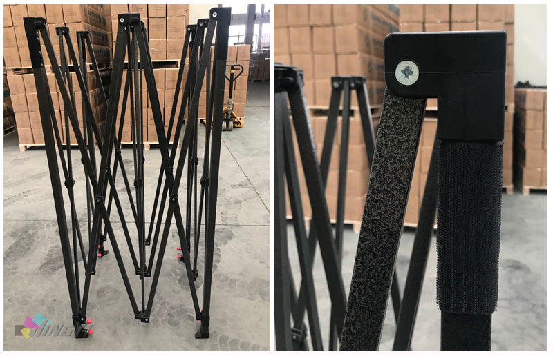 3Mx3M Gazebo Tent Durable Outdoor Pop-Up Canopy Tent With Sides