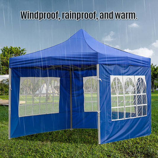 3Mx3M Gazebo Tent Durable Outdoor Pop-Up Canopy Tent With Sides