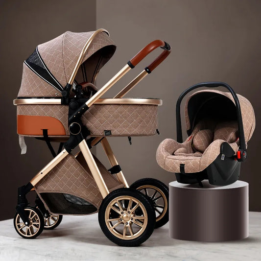 3 in 1 Baby Essentials High Quality Stroller