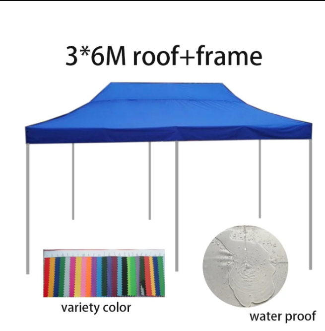 3Mx6M Gazebo Tent Durable Outdoor Pop-Up Canopy Tent