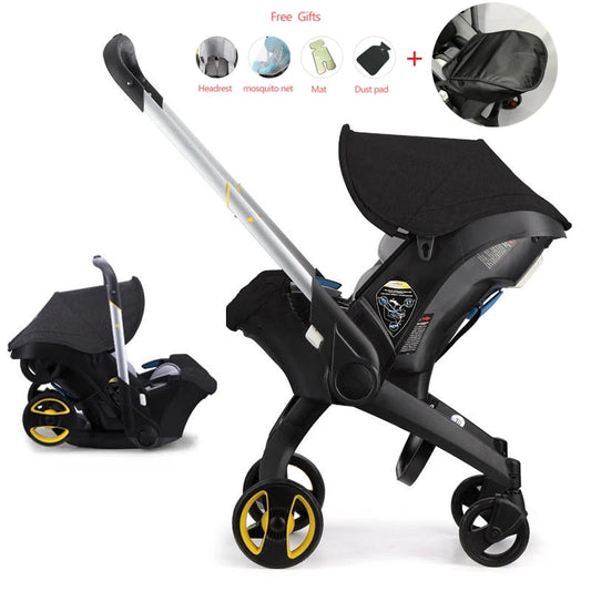 4 in 1 Baby Car Seat Stroller Pram