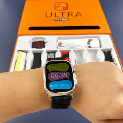 7 in 1 Ultra 49mm Smart Watch With Extra Straps