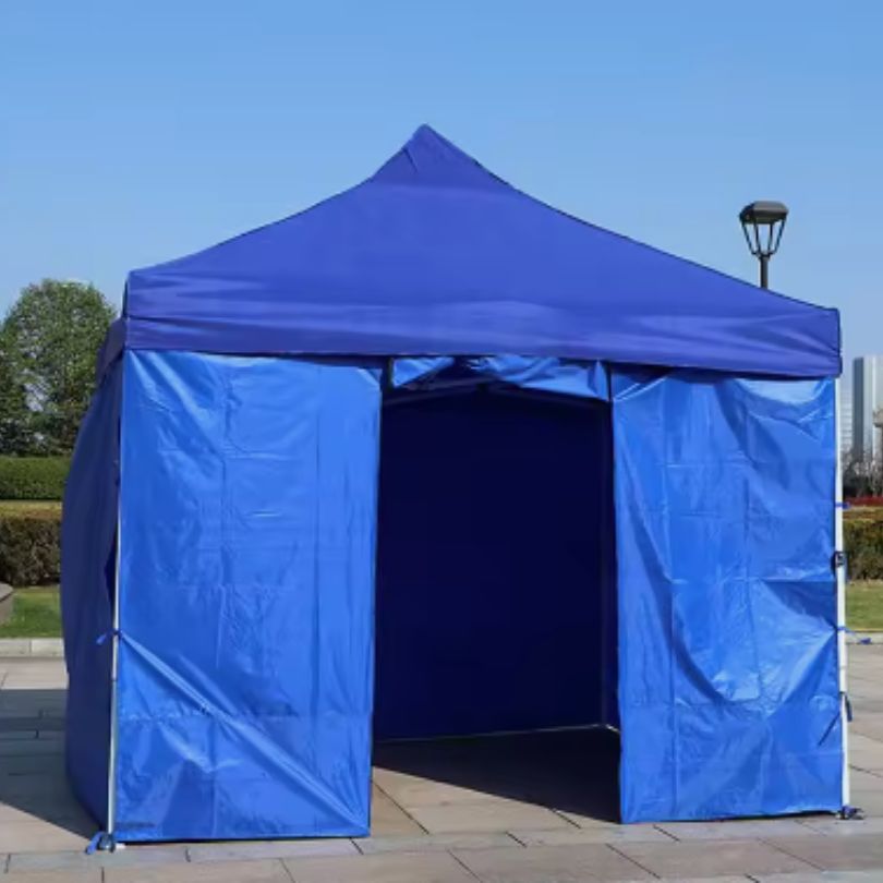 Gazebo Tent Durable Outdoor Pop-Up Canopy Tent With Full Sides