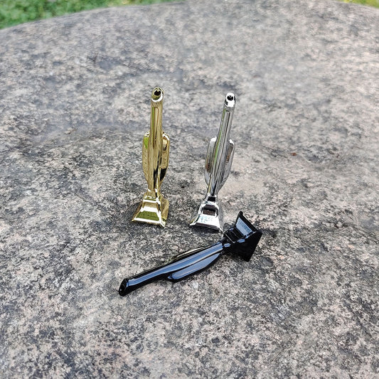 2 piece Snuff Hoover Vacuum Sniffer Bullet Rocket Sunff Snorter Metal Tube Hoover Sniff Metal Tube